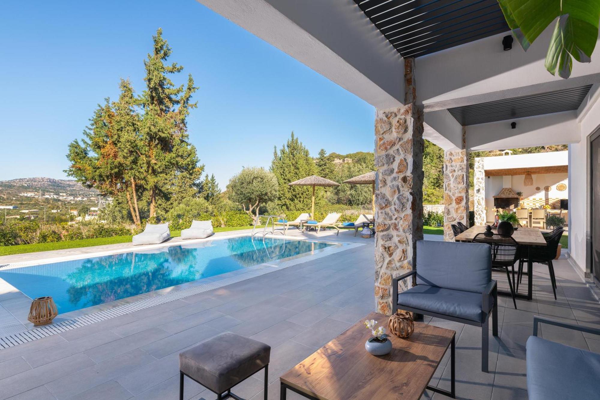 Aiora Luxury Villas Afantou Exterior foto