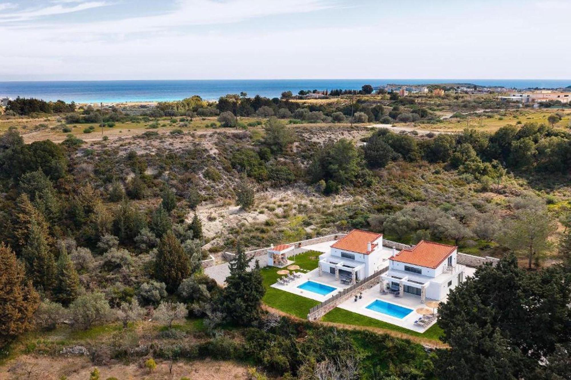 Aiora Luxury Villas Afantou Exterior foto